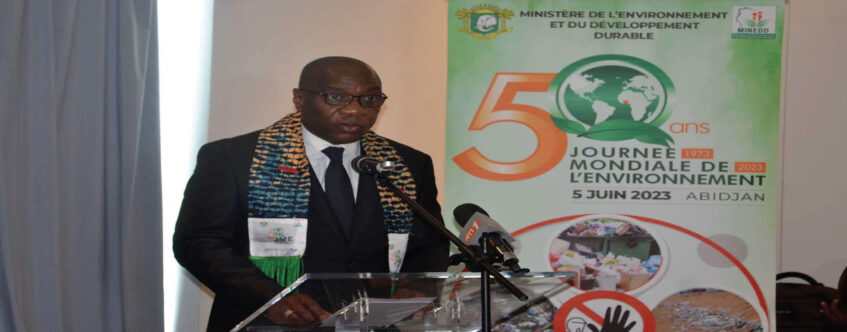 CELEBRATION EN COTE D’IVOIRE, DU CINQUANTENAIRE DE LA JOURNEE MONDIALE DE L’ENVIRONNEMENT : LE MINISTRE JEAN-LUC ASSI LANCE LES PREPARATIFS